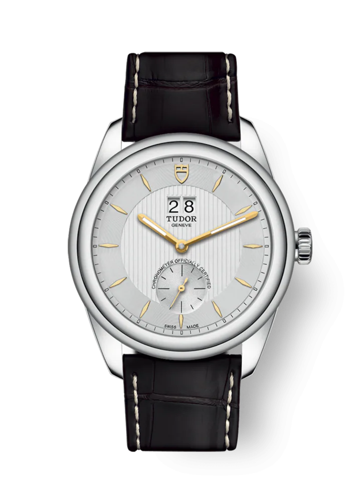 Tudor Glamour Double Date, Stainless Steel, 42mm, Ref# M57100-0017