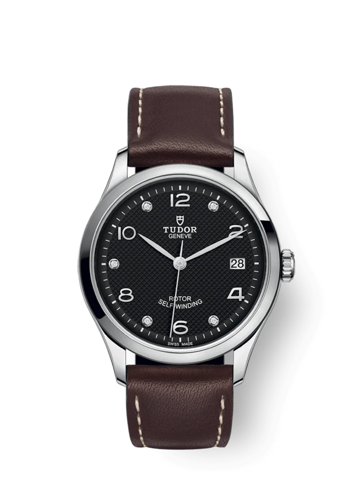 Tudor 1926, Stainless Steel with Diamond-set, 36mm, Ref# M91450-0009