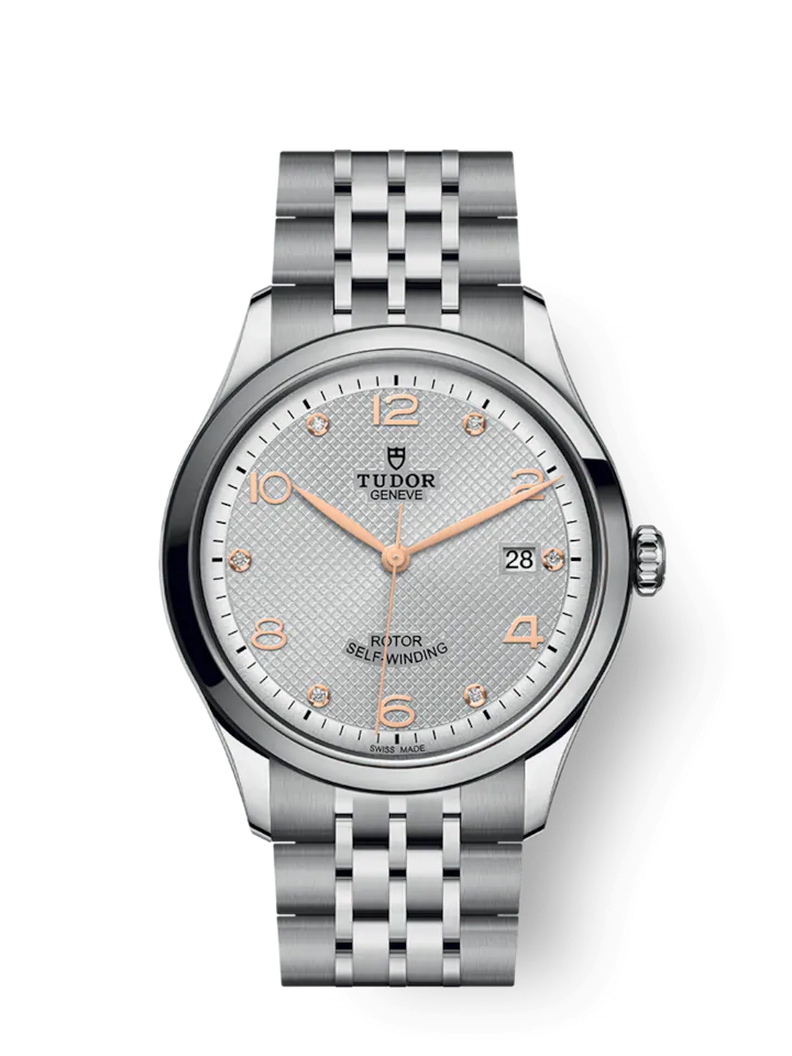 Tudor 1926, Stainless Steel with Diamond-set, 39mm, Ref# M91550-0003