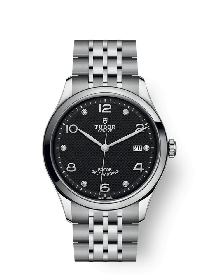 Tudor 1926, Stainless Steel with Diamond-set, 39mm, Ref# M91550-0004
