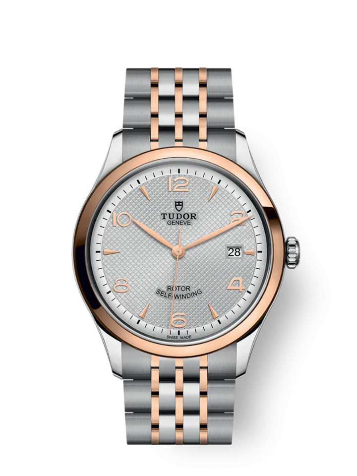 Tudor 1926, Stainless Steel and 18k Rose Gold, 39mm, Ref# M91551-0001