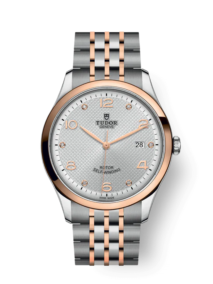 Tudor 1926, Stainless Steel and 18k Rose Gold with Diamond-set, 41mm, Ref# M91651-0002
