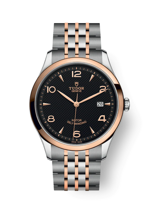 Tudor 1926, Stainless Steel and 18k Rose Gold, 41mm, Ref# M91651-0003