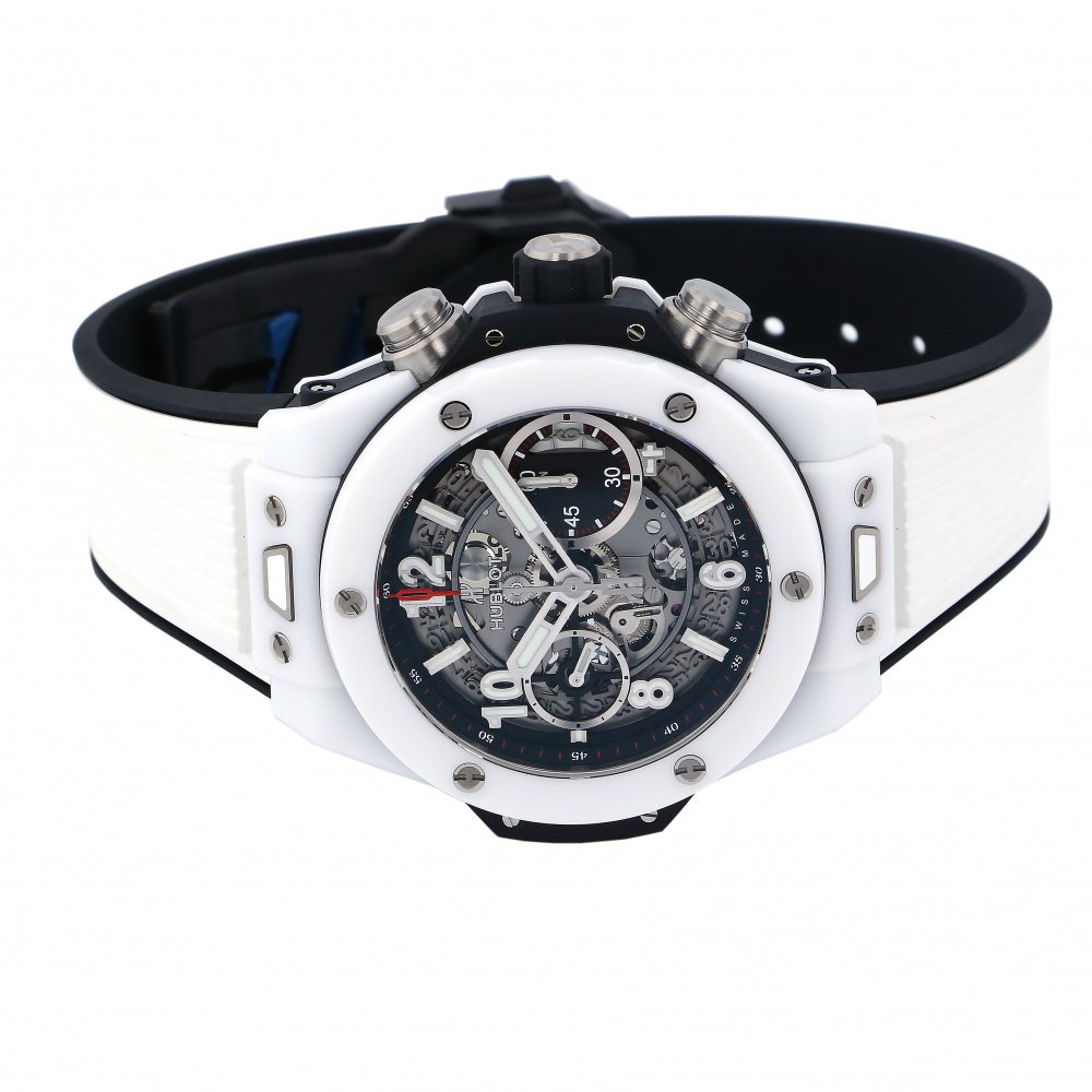 Hublot Big Bang, Unico White ceramic, 42mm, Ref# 441.HX.1170.RX, Main view