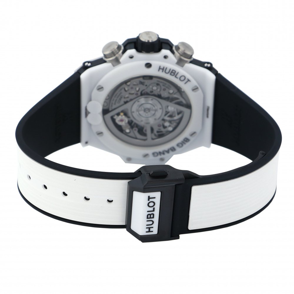 Hublot Big Bang, Unico White ceramic, 42mm, Ref# 441.HX.1170.RX, Back