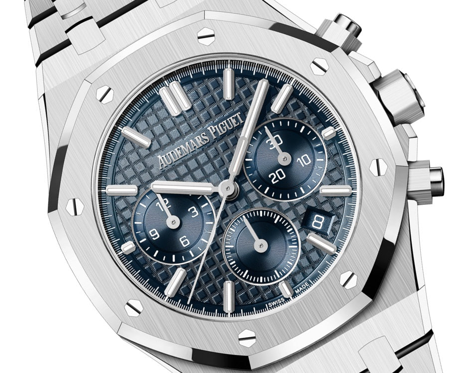 Side Audemars Piguet Royal Oak SELFWINDING CHRONOGRAPH Ref# 26715ST.OO.1356ST.01