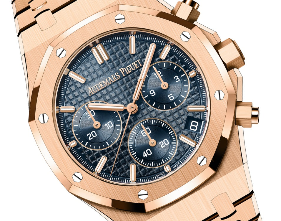 Side Audemars Piguet Royal Oak SELFWINDING CHRONOGRAPH "50TH ANNIVERSARY" Ref# 26240OR.OO.1320OR.01