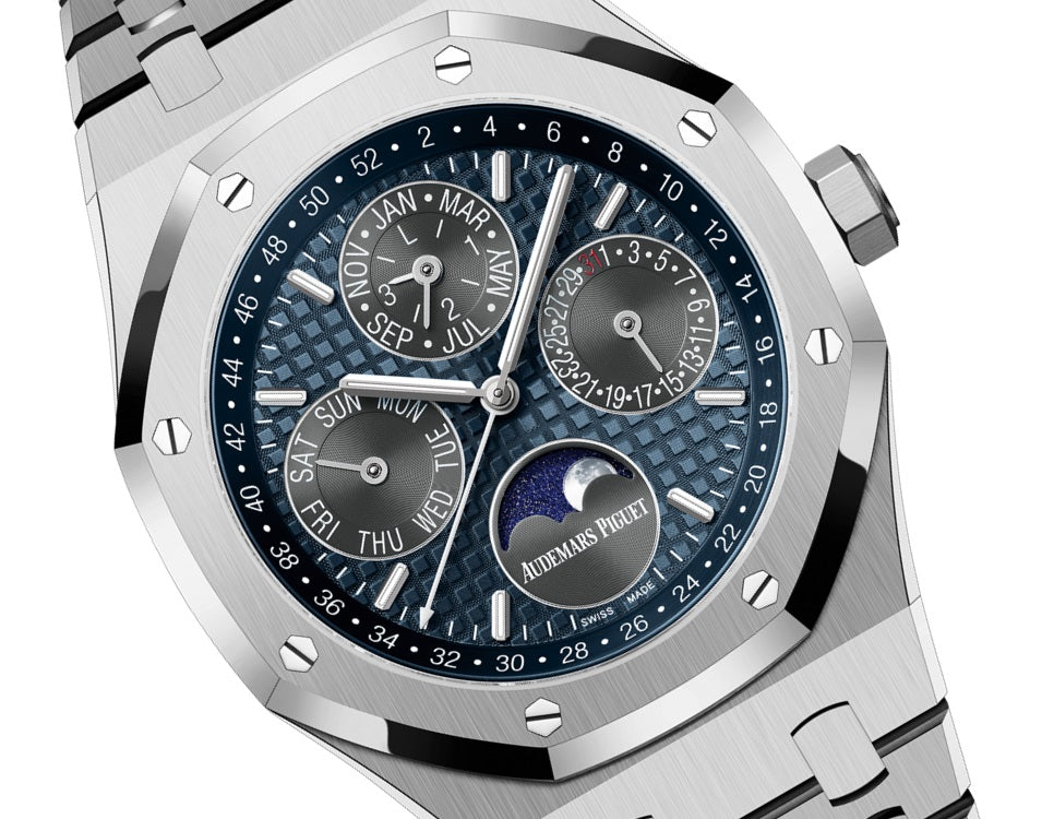 Dial Audemars Piguet Royal Oak PERPETUAL CALENDAR Ref# 26574TI.OO.1220TI.01