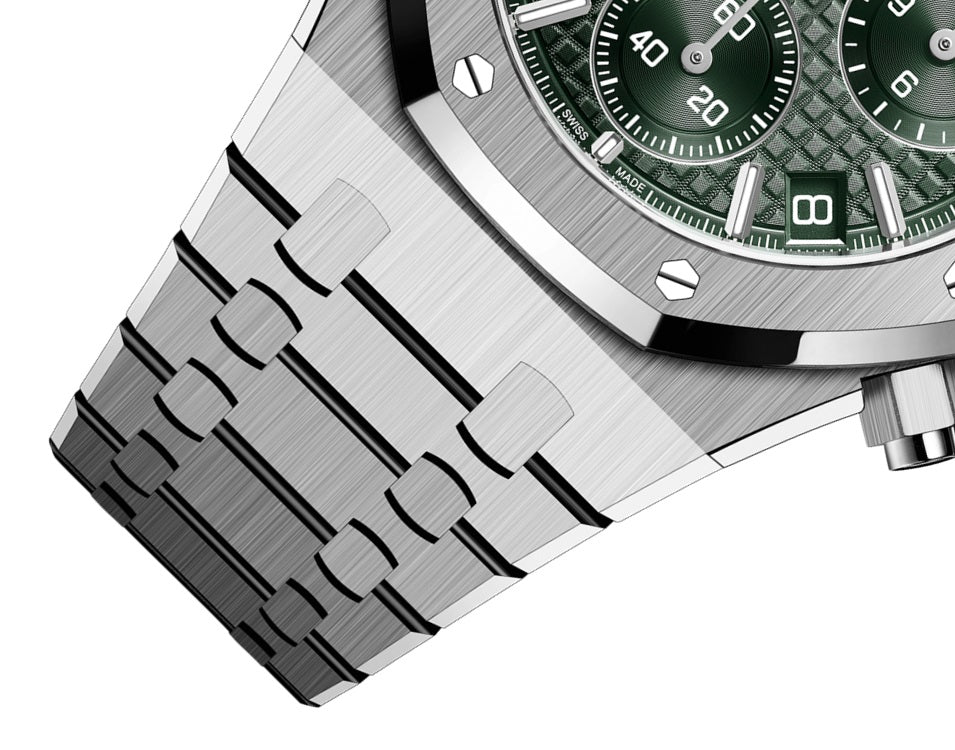 Bracelet Audemars Piguet Royal Oak SELFWINDING CHRONOGRAPH "50TH ANNIVERSARY" Ref# 26240ST.OO.1320ST.04