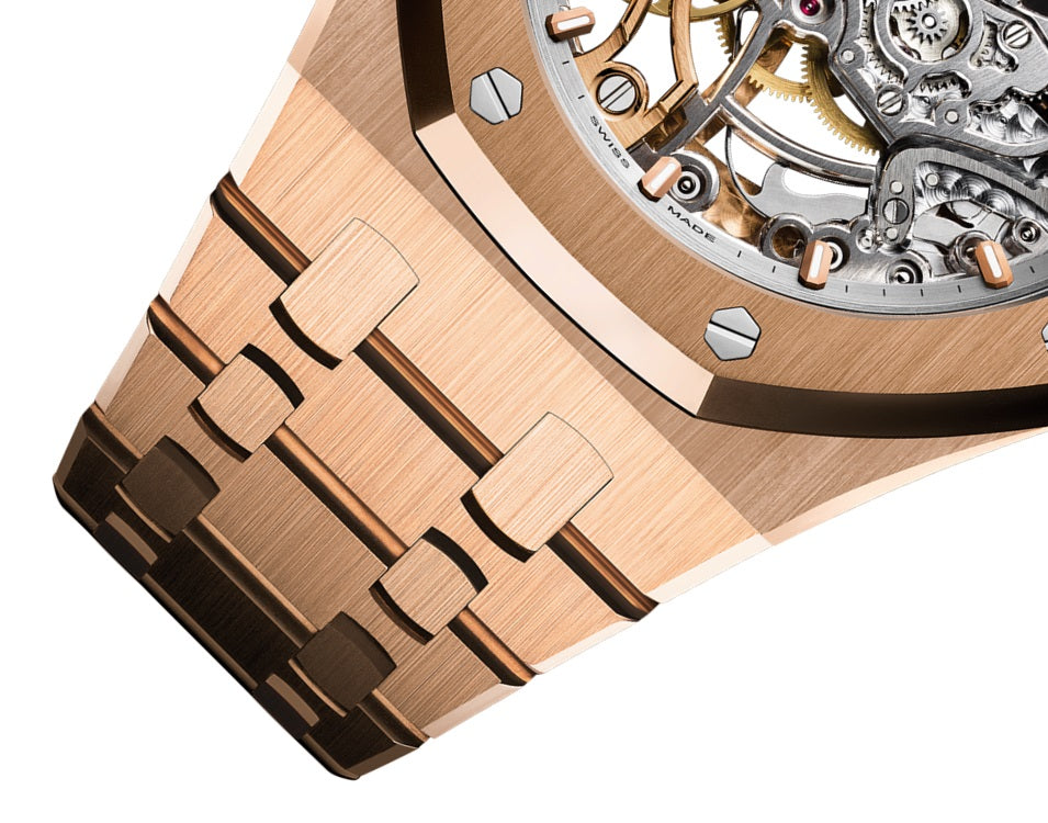 Bracelet Audemars Piguet Royal Oak DOUBLE BALANCE WHEEL OPENWORKED Ref# 15467OR.OO.1256OR.01