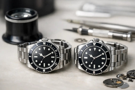 Example of Spotting Aftermarket Watch Parts