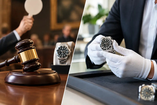 Watch Auction Versus Dealer: Which Is Safer?
