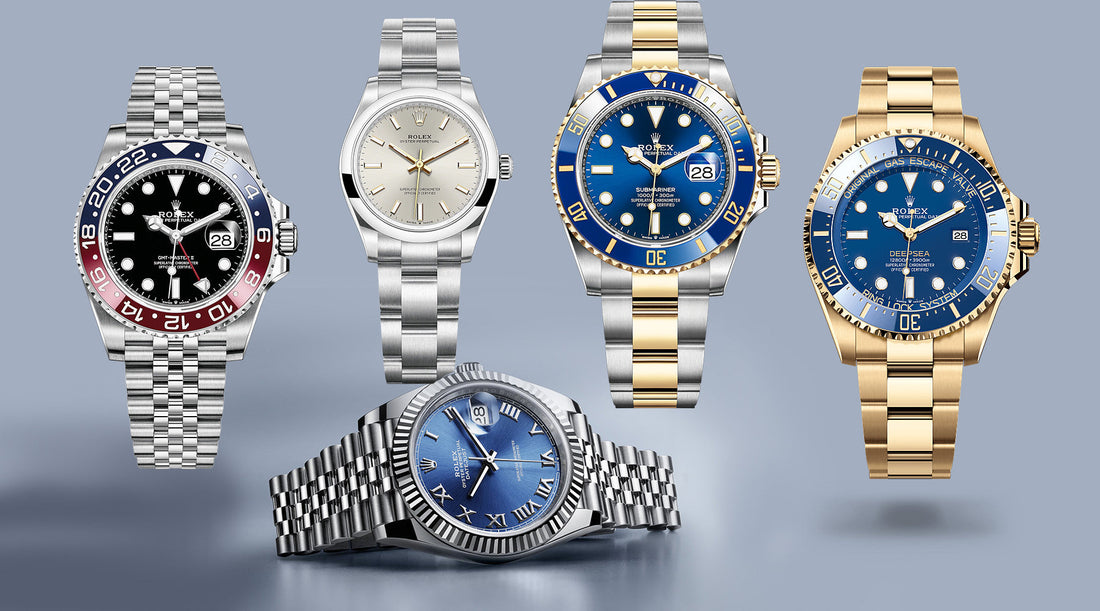 Rolexes All Types Exploring the Different Rolex Collections – Affordable Swiss Watches Inc.