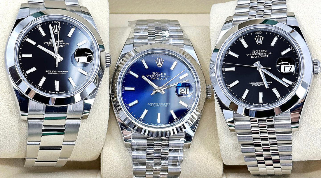 Rolex Datejust 126000 and 126334