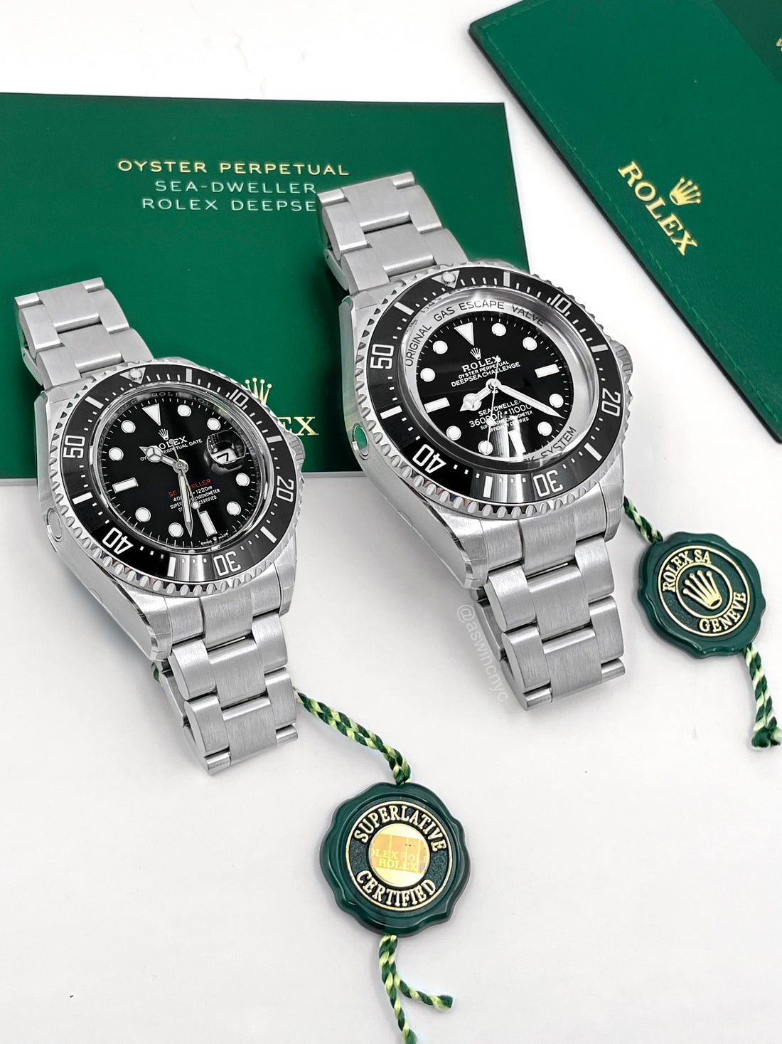 Rolex Deepsea and Sea-Dweller