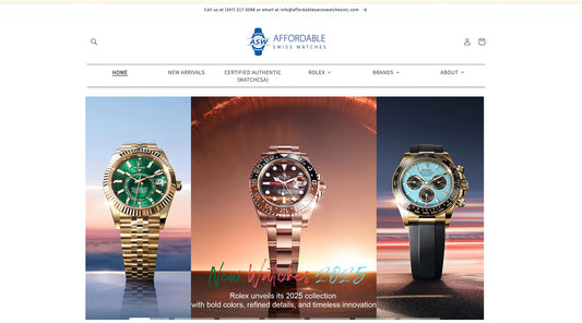 Finding Luxury Affordable Watches Online