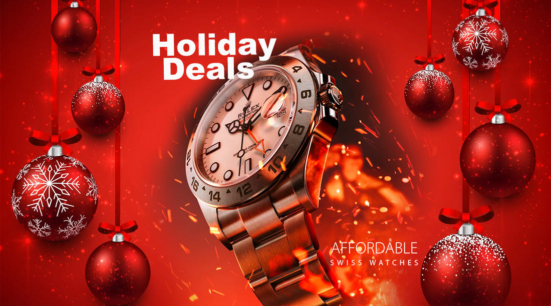Holiday Deals on Discounted Swiss Watches