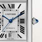 Unworn Cartier Tank Must de Cartier, Extra-large Stainless Steel, 41mm x 31mm, Ref# WSTA0040, Dial