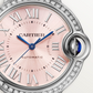 Unworn Cartier Ballon Bleu de Cartier, Stainless Steel and Diamonds, 33mm, Ref# W4BB0037, Dial