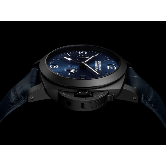 Unworn, Panerai Luminor GMT Power Reserve Ceramica, 44mm, Ref# PAM01574, Right