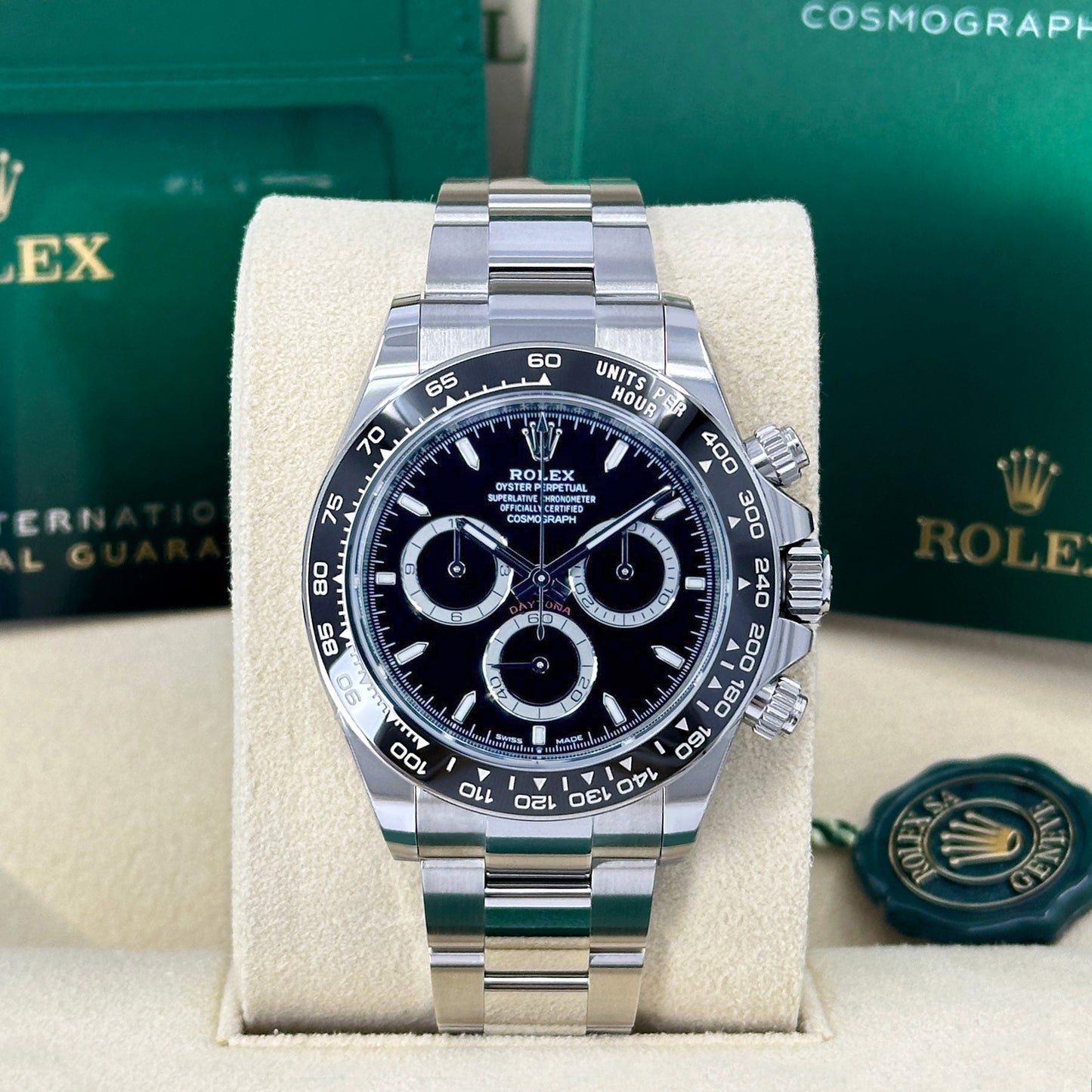 Rolex Cosmograph Daytona 40mm, Oystersteel, Ref# 126500ln-0002