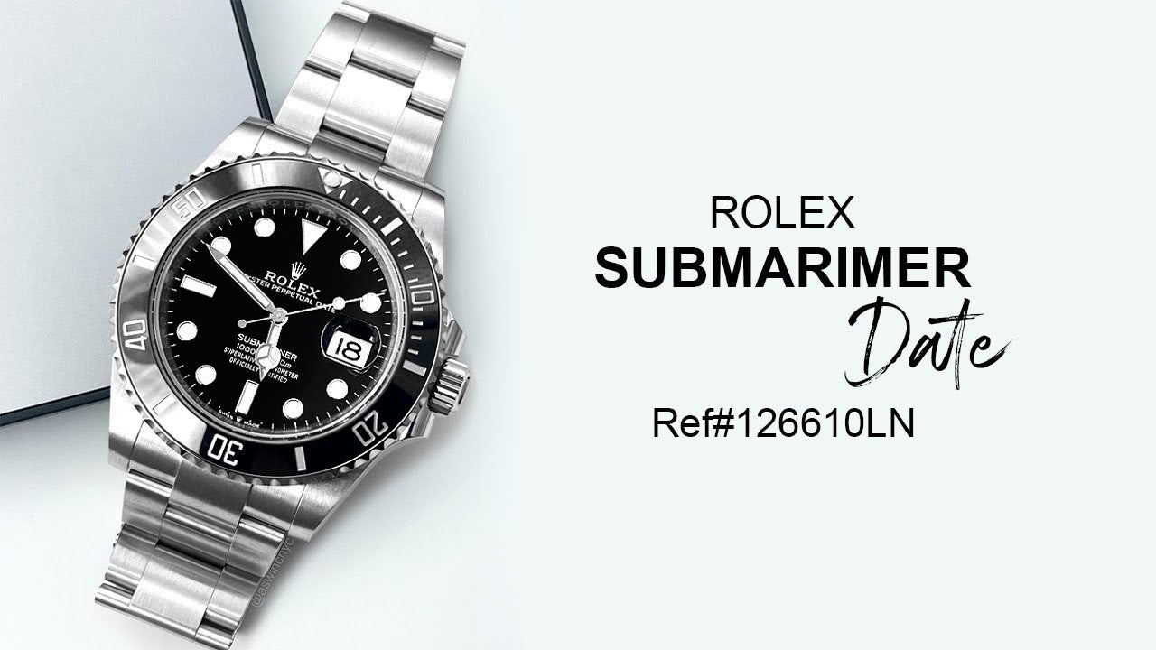 Load video: Rolex Submariner 126610LN Overview