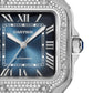 Unworn Cartier Santos de Cartier, Stainless Steel, 35.1mm, Ref# W4SA0006, Dial