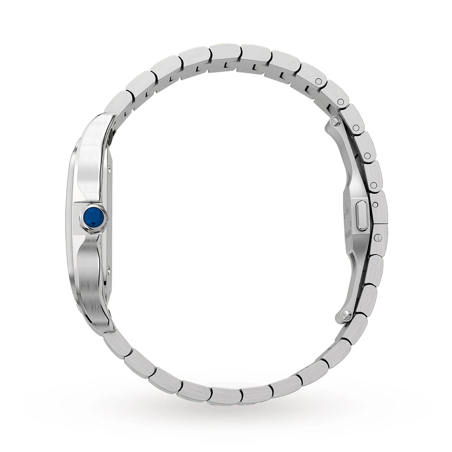 Unworn Cartier Santos de Cartier, Stainless Steel, 35.1mm, Ref# W4SA0006, Side
