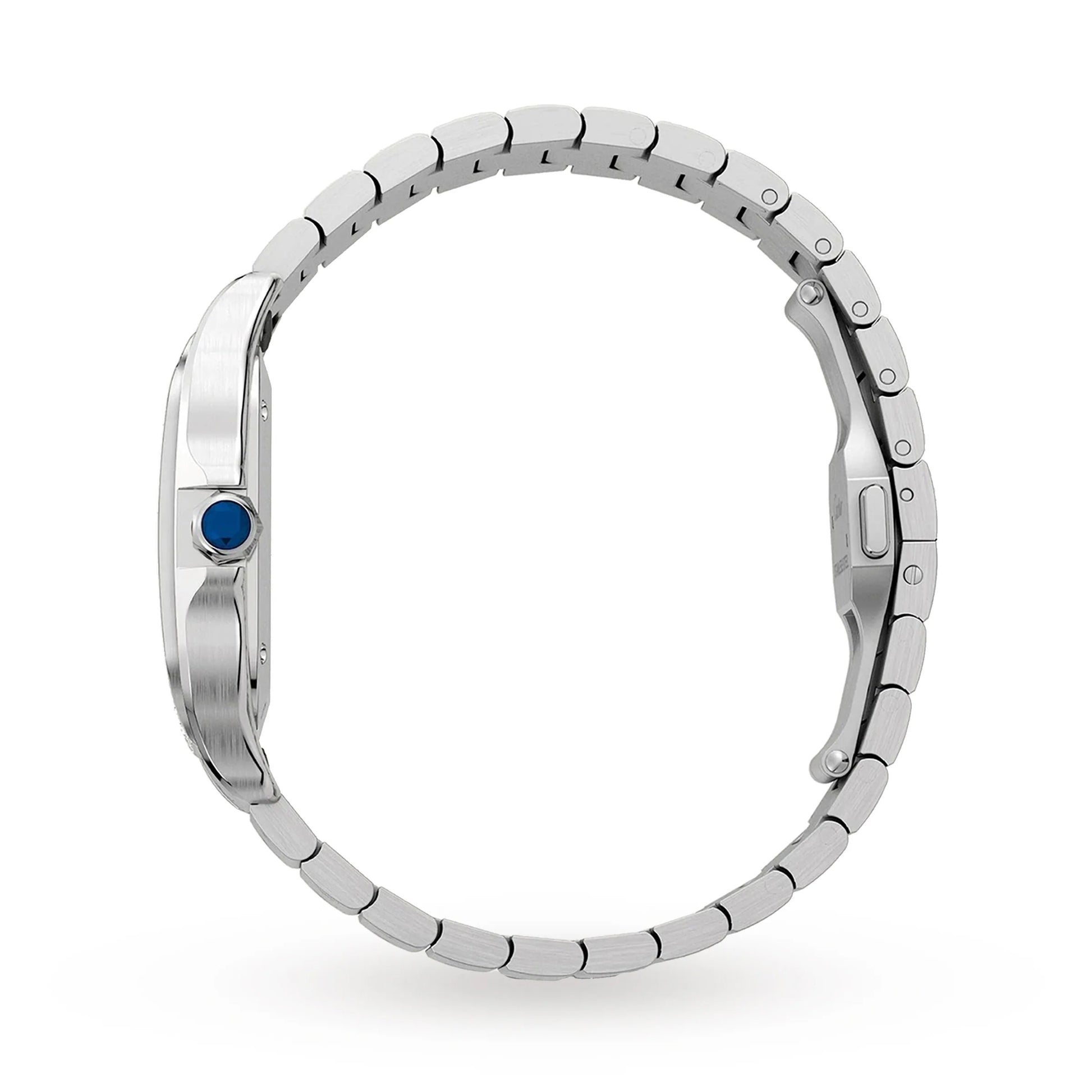 Unworn Cartier Santos de Cartier, Stainless Steel, 35.1mm, Ref# W4SA0006, Side