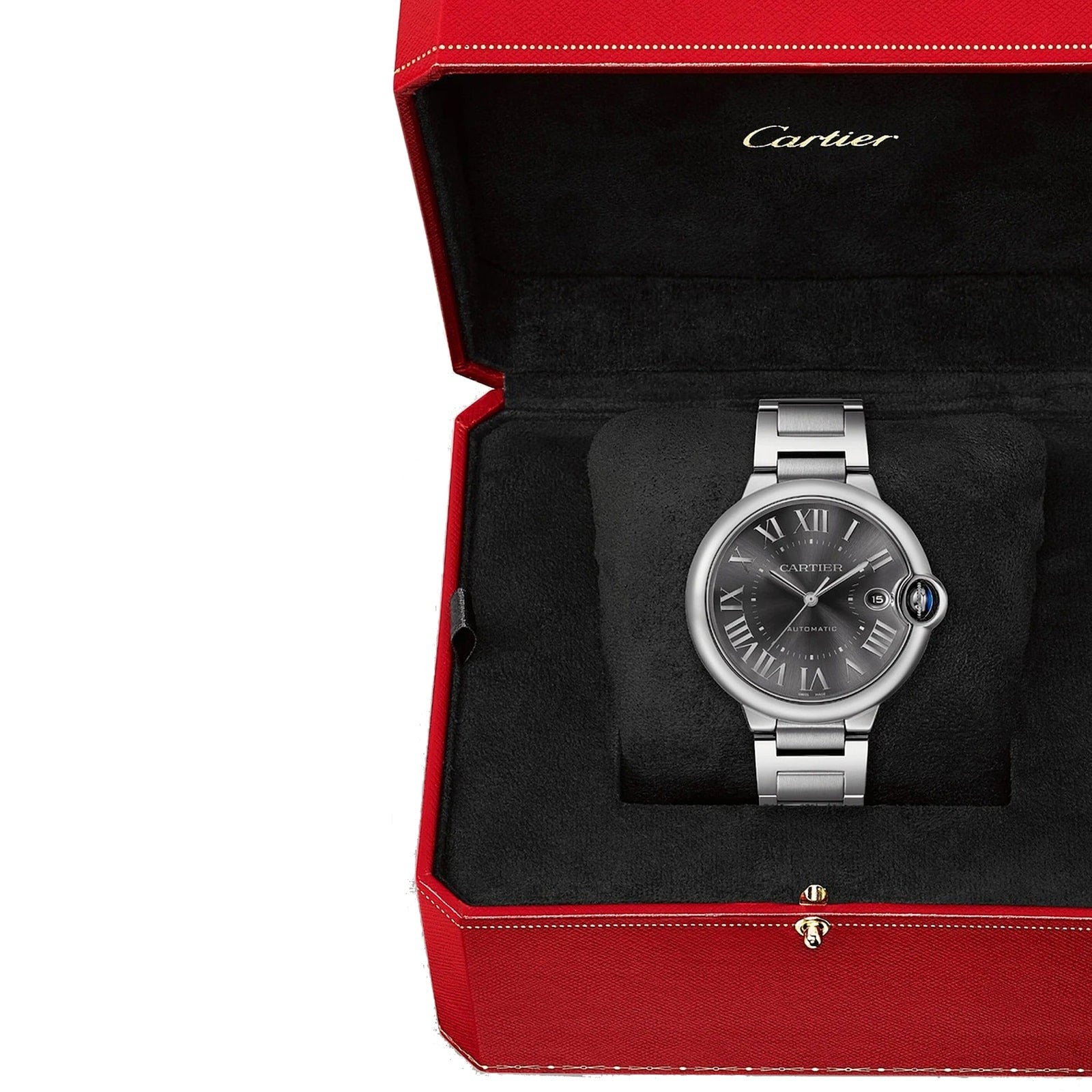 Unworn Cartier Ballon Bleu de Cartier, Stainless Steel, 40mm, Ref# WSBB0060, Watch in box