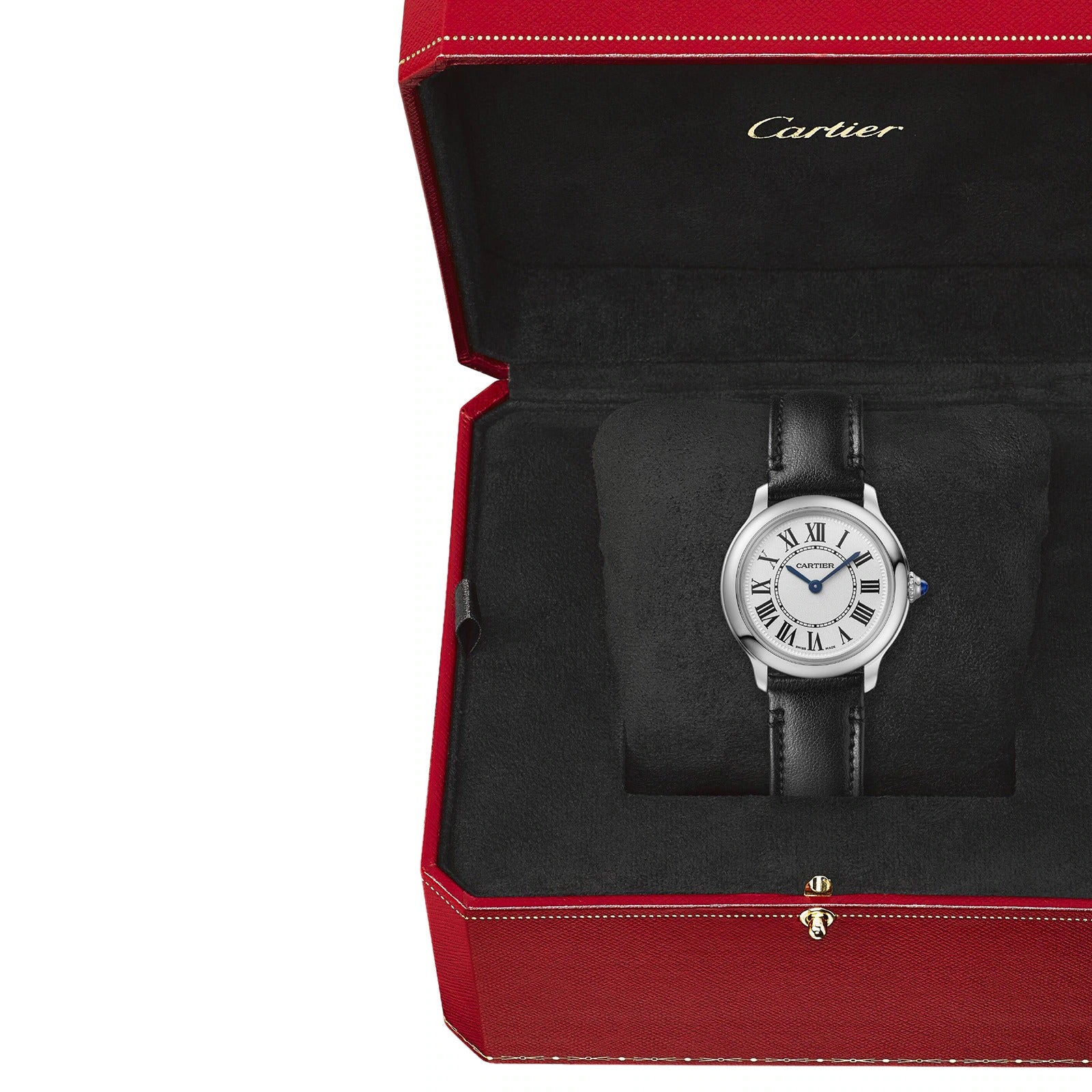 Unworn Cartier Ronde Must de Cartier, Stainless Steel, 29mm, Ref# WSRN0030, Watch in box