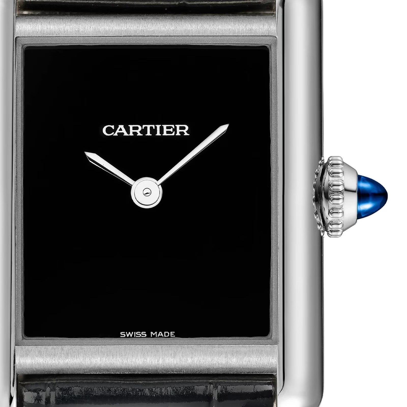 Unworn Cartier Tank Must de Cartier, Small Stainless Steel, 29.5mm x 22mm, Ref# WSTA0071, Dial