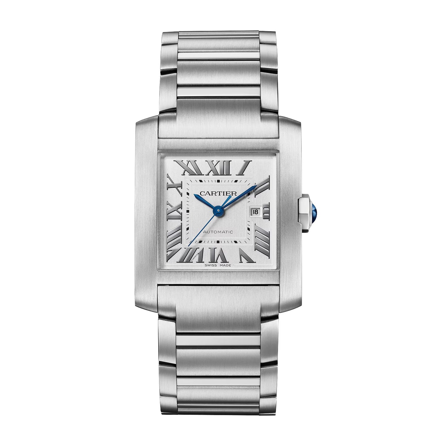Unworn Cartier Tank Francaise de Cartier, Medium Stainless Steel, 32mm x 27mm, Ref# WSTA0074