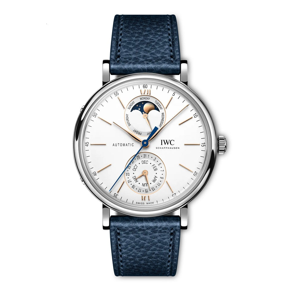 IWC Portofino Complete Calendar, Stainless Steel, 41mm, Ref# IW359001