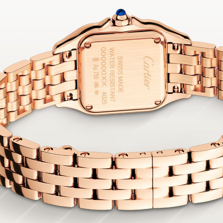 Unworn Cartier Panthère de Cartier, 18k Rose Gold, 23mm x 30mm, Ref# WGPN0040, Main view back