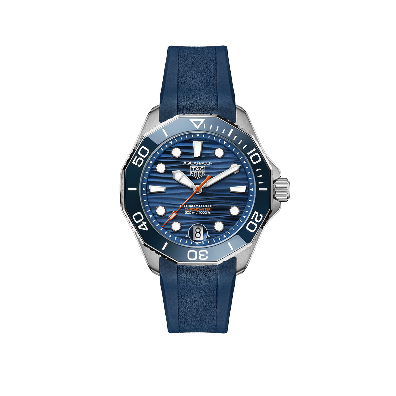 Unworn TAG Heuer Aquaracer Professional 300 Date, 42mm, Ref# WBP5111.FT6259, box & papers