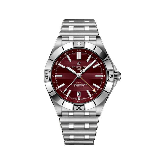 Unworn Breitling Chronomat Automatic GMT 40 Six Nations Wales, A323988B1K1A1, box and papers