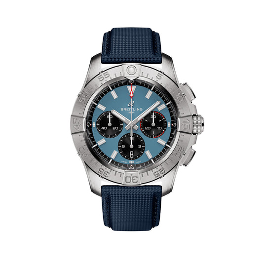Unworn Breitling Avenger B01 Chronograph 44 Ref# AB0147101C1X1, box and papers