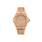 Unworn, Hublot Big Bang Peach Ceramic, Ref# 485.CUP.5920.RX, box and papers.