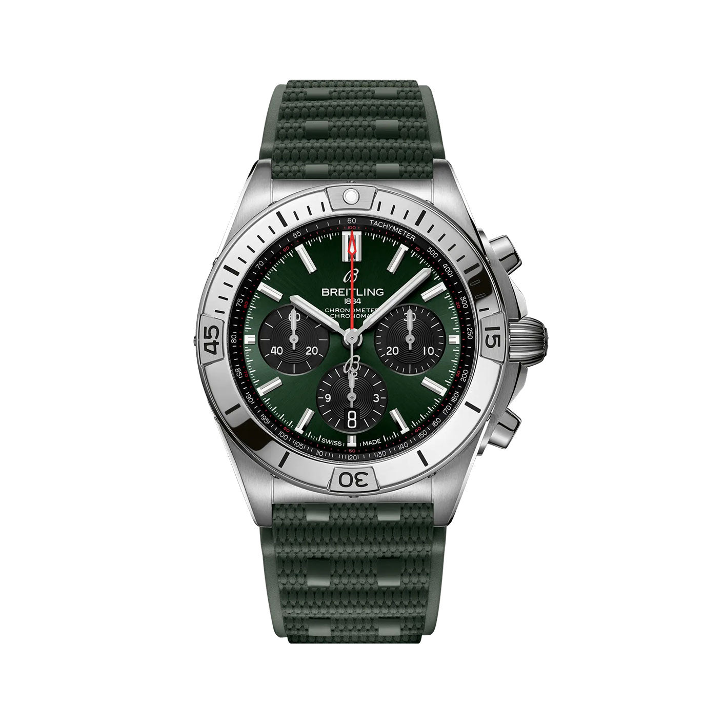 Unworn, Breitling Chronomat B01 42, Ref# AB0134101L2S1, box and papers
