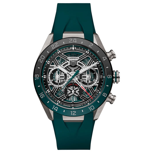 Unworn, TAG Heuer Carrera Chronograph Extreme Sport Twin-Time, Ref# CBU2084.FT6297, box and papers.