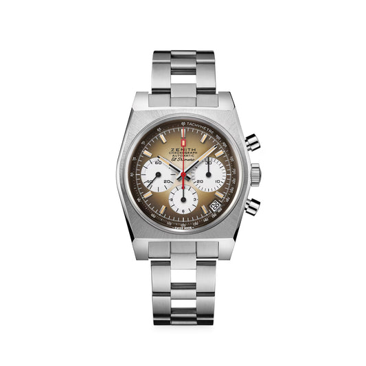 Unworn, Zenith Chronomaster Revival El Primero A385, Ref#03.A384.400/385.M385, box and papers
