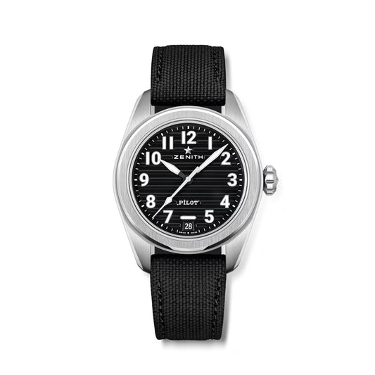 Unworn, Zenith Pilot Automatic, Ref#03.4000.3620/21.I001, box and papers