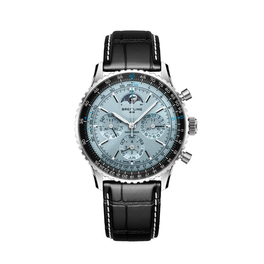 Unworn Breitling Navitimer B19 Chronograph 43 Perpetual Calendar, PB1920251C1P1, box and papers