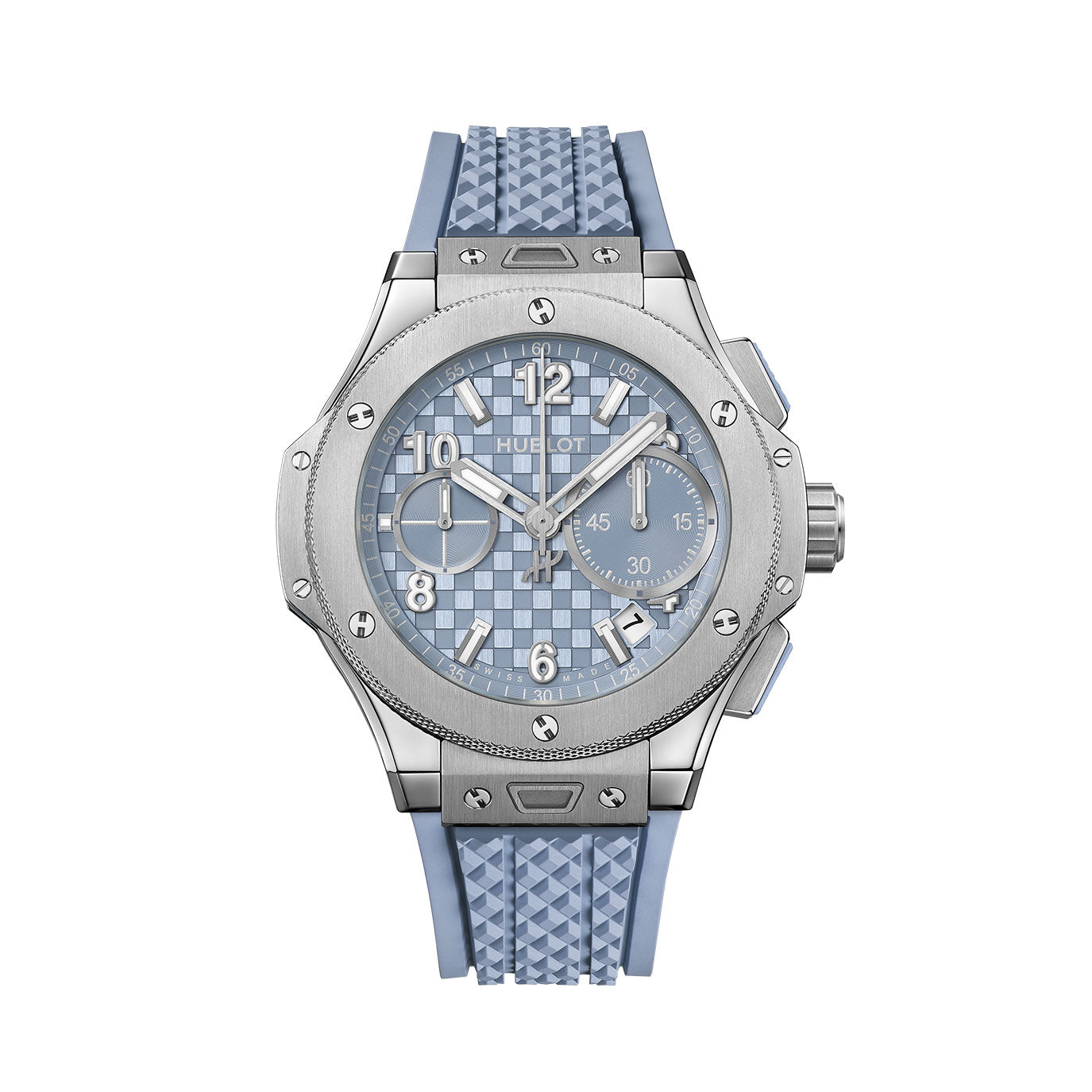 Unworn, Hublot Big Bang Original Unico Titanium Coal Blue, Ref# 431.NX.717B.RX, box and papers,