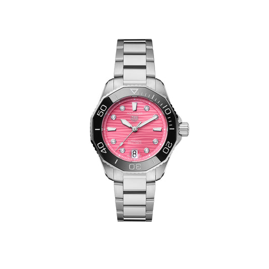Unworn TAG Heuer Aquaracer Professional 300 Date, 36mm, Ref# WBP231J.BA0618, box & papers