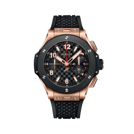 Unworn Hublot Big Bang 20th Anniversary King Gold Ceramic 43, 431.OM.1338.RX, box and papers
