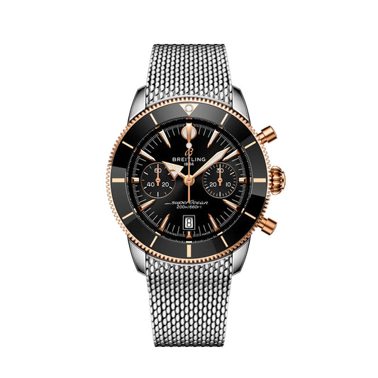 Unworn, Breitling Superocean Heritage B01 Chronograph 42, Ref#UB0156H11B1A1, box and papers