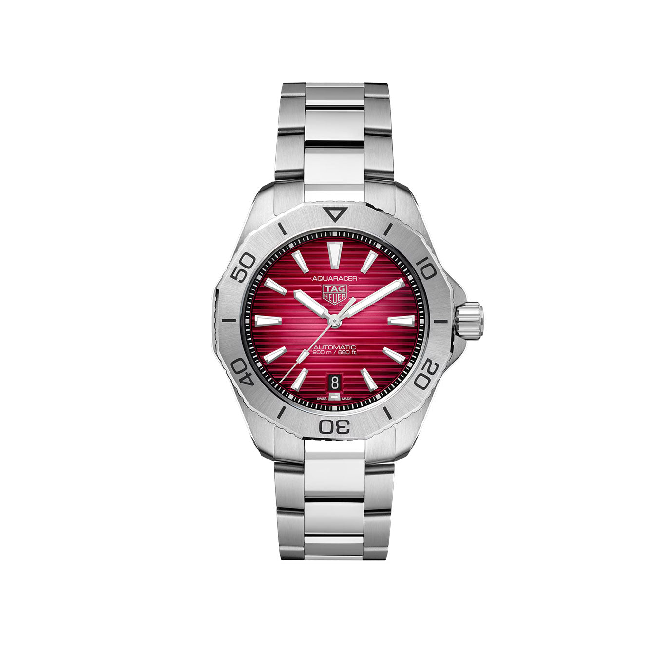 Unworn, TAG Heuer Aquaracer Professional 200 Date, Ref#WBP2114.BA0627, box and papers