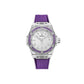 Unworn Hublot Big Bang Joyful Steel Purple, Ref# 485.SV.2210.RX.1205, box and papers.